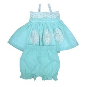 Well Dressed Wolf (2t) Mint Green Set